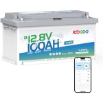 Redodo - 12v100ah bluetooth sous - siège batterie lithium, hauteur 188mm lifepo4 avec 100a bms protection ... Redodo - 12v100ah bluetooth sous - siège batterie lithium, hauteur 188mm lifepo4 avec 100a bms protection ...
