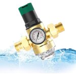 Rducteur de pression 1 pouce avec 4 - split / 1 / 2 / dn15 rducteur de pression pour rguler la pression ...