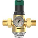 Rducteur de pression d'eau 3 / 4' dn20 avec manomtre et filtre  tamis en laiton, rgulateur de pression, ...