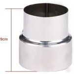 R�ducteur de tuyau de fum�e en acier inoxydable, adaptateur de chemin�e, tuyau de po�le, r�duction en ...