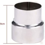 R�ducteur de tuyau de fum�e en acier inoxydable, adaptateur de chemin�e, tuyau de po�le, r�duction en ...