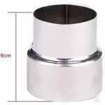 R�ducteur de tuyau de fum�e en acier inoxydable, adaptateur de chemin�e, tuyau de po�le, r�duction en ...