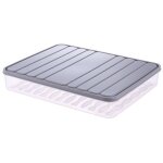 Réfrigérateur boîte de rangement avec couvercle, empilable boite jambon frigo, boîte fraîcheur alimentaire, ... Réfrigérateur boîte de rangement avec couvercle, empilable boite jambon frigo, boîte fraîcheur alimentaire, ...