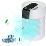 Ej. life - refroidisseur d'air portable et humidificateur  ultrasons touch control mini climatiseur ...