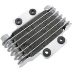 Refroidisseur d'huile de radiateur d'huile en alliage d'aluminium modifi� pour moto m12 1. 25mm interface ...