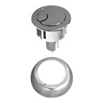 Regiplast - bouton chrom double volume mcanisme de chasse wc  trier mecador 63