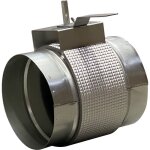 Registre isol tanche motorisable pour climatisation 160