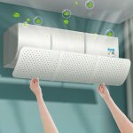 R�glable d�flecteur climatisation, universel deflecteur climatiseur coupe - vent, soufflage anti - direct ...