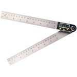 Règle d'angle multifonctionnelle avec écran lcd numérique, goniomètre électronique à 360 ° en acier inoxydable ... Règle d'angle multifonctionnelle avec écran lcd numérique, goniomètre électronique à 360 ° en acier inoxydable ...