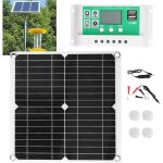 R�gulateur de charge solaire mppt 30a 12v / 24v - pour panneau solaire jusqu'� 400w - compatible batterie ...