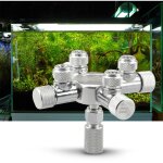 Régulateur distributeur de dioxyde de carbone pour aquarium, séparateur co2, vanne d'ajustement fin à ... Régulateur distributeur de dioxyde de carbone pour aquarium, séparateur co2, vanne d'ajustement fin à ...
