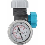 Houhence - rgulateur de pression d'eau rglable avec manomtre contrleur d'irrigation de jardin  effet ...