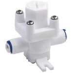 R�gulateur de pression pour osmose inverse certifi� nsf & fda raccord 1 / 4