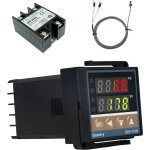 Rgulateur de temprature numrique rex - c100, 0 ? 1300 ? alarme pid kits digital smart thermostat relais ...