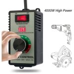 R�gulateur de vitesse, r�gulateur d'affichage num�rique �lectronique, adapt� pour perceuse � main / polisseuse ...