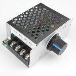 Decdeal - rgulateur de vitesse de moteur monophas 220v ac interrupteur de vitesse de moteur de ventilateur ...