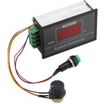 R�gulateur de vitesse de moteur pwm dc 6 - 60 v, 12 v, 24 v, 36 v, 48 v cc contr�leur de vitesse du moteur ...