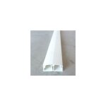 Moulure blanche 34x17mm (vendu au mtre) 1 cloison avec couvercle atriane 6130953 rehau 735721