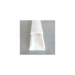 Moulure blanche 34x17mm (vendu au mtre) sans cloison avec couvercle atriane 6130952 rehau 735720