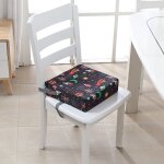 Rehausseur chaise enfant, lavable  l'eau fort support portable chaise surleve, adapt pour les repas ...