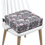 R�hausseur coussin de si�ge chaise enfant portable coussin chaise haute b�b� carr� rehausseur de si�ge(ours) ...