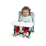 Rehausseur disney baby - mickey - de chaise pliable, nomade, de voyage, l�ger et facile a nettoyer, sac ...