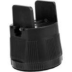 Rehausseurs meubles r�glables robustes noirs, stabilisateurs antid�rapants, hauteur ajustable pour meubles ...