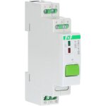 Relais bistable bis - 411bm avec bouton de commande manuel et mmoire, montage sur rail din, 230 v