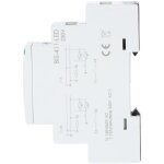 Relais bistable, rail din, avec relais d'appel 160 a / 20 ms bis - 411 - led