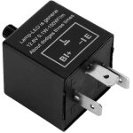 Relais clignotant rglable  3 broches pour clignotant  led 12 v