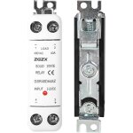 Relais � semi - conducteurs, relais statique monophas� mont� sur rail din ssr relais cc � commande ca ...