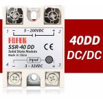 Relais  semiconducteurs, ssr - 40 dd 40a 5 - 220vdc module de relais statique, solid state relais monophas ...