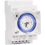 Relais sul181d 220 v 24 heures, interrupteur de contr�le horaire industriel, installation sur rail m�canique ...