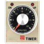 Relais temporis� de minuterie de retard de mise sous tension de 220vac 30 minutes ah3 - 3 (30 m)