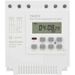 Ulisem - relais de temps programmable tm163, 380v / 5060hz, 16a, relais hebdomadaire, minuterie de puissance, ... Ulisem - relais de temps programmable tm163, 380v / 5060hz, 16a, relais hebdomadaire, minuterie de puissance, ...