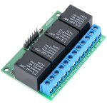 Relais  verrouillage, module relais cc 5 v, pratique pour les moteurs de maison intelligente