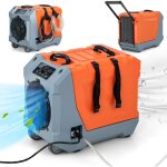 Dshumidificateur professionnel jusqu' 65l / j pour 355m, 4 modes, dshumidificateur d'air industriel ...