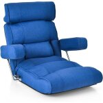 Relax4life fauteuil de sol pliable avec dossier rglable 90 - 180appui - tte rglablesupport lombairepositio ...