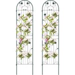 Treillis de jardin 220cm en métal pour plantes grimpantes, panneaux de treillis, treillis en arc de style ... Treillis de jardin 220cm en métal pour plantes grimpantes, panneaux de treillis, treillis en arc de style ...