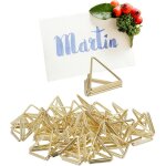 48 porte - numéros de table, triangulaire, romantique, mariage / anniversaire, pour menu / photo / carte ... 48 porte - numéros de table, triangulaire, romantique, mariage / anniversaire, pour menu / photo / carte ...