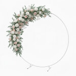 Relaxdays arc de ballons, rond, m�tal, mariage, anniversaire, fian�ailles, � 195 cm, fleurs, ballons, ...