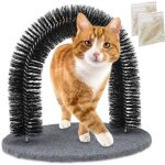 Relaxdays arche pour chat avec herbe - aux - chats, toilettage, bien - être, massage, brosse, pour tout ... Relaxdays arche pour chat avec herbe - aux - chats, toilettage, bien - être, massage, brosse, pour tout ...