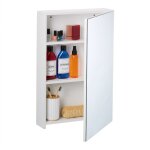 Relaxdays armoire murale pour la salle de bain, 3 compartiments spacieux, h x l x p : 60, 5 x 40 x 12 ...