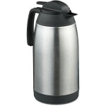 Carafe en acier inoxydable, pichet isotherme pour th, caf, distributeur, 2, 1 litres, avec poigne, ...