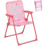 Relaxdays chaise pliante pour votre enfant, licorne, h x l x p : 51, 5 x 36 x 37, 5 cm, pour l'ext�rieur, ...