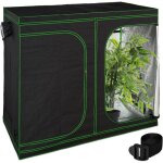 Chambre de culture, film intérieur réfléchissant à 95 %, hlp 200x240x120 cm, pour l'intérieur, noir et ... Chambre de culture, film intérieur réfléchissant à 95 %, hlp 200x240x120 cm, pour l'intérieur, noir et ...