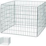 Composteur de jardin, lot de 2, en m�tal (acier), 560 litres, h x l x p : 70 x 90 x 90 cm, vert - relaxdays ...