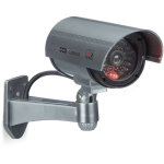 Relaxdays fausse caméra de surveillance intérieur extérieur caméra factice lampe led murale sécurité ... Relaxdays fausse caméra de surveillance intérieur extérieur caméra factice lampe led murale sécurité ...