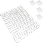 Relaxdays grille anti - rongeurs, 5 pi�ces, protection contre les martres et chats, pour plantes, plastique, ...