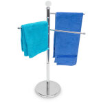 Relaxdays - porte - serviettes sur pied porte serviette porte - vêtements accessoire salle de bain 3 ... Relaxdays - porte - serviettes sur pied porte serviette porte - vêtements accessoire salle de bain 3 ...